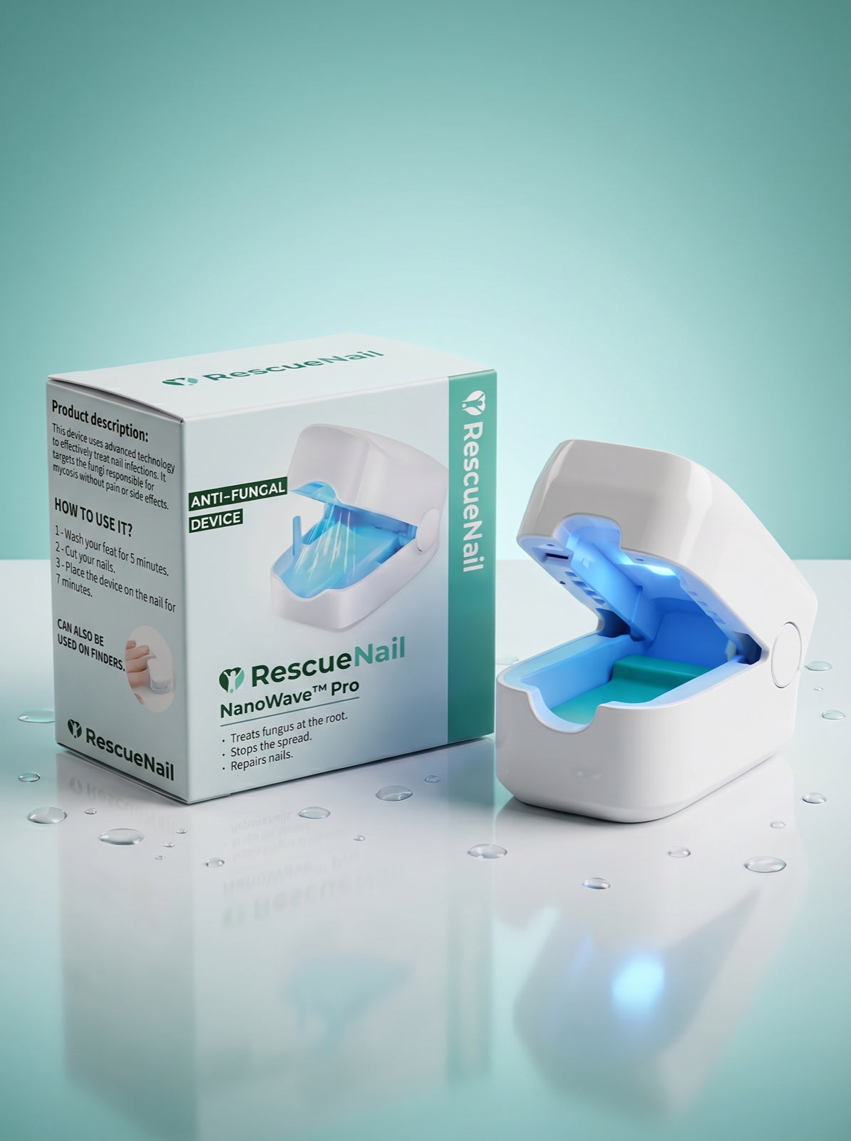 NagelMed NanoWave Pro Gerät und Box